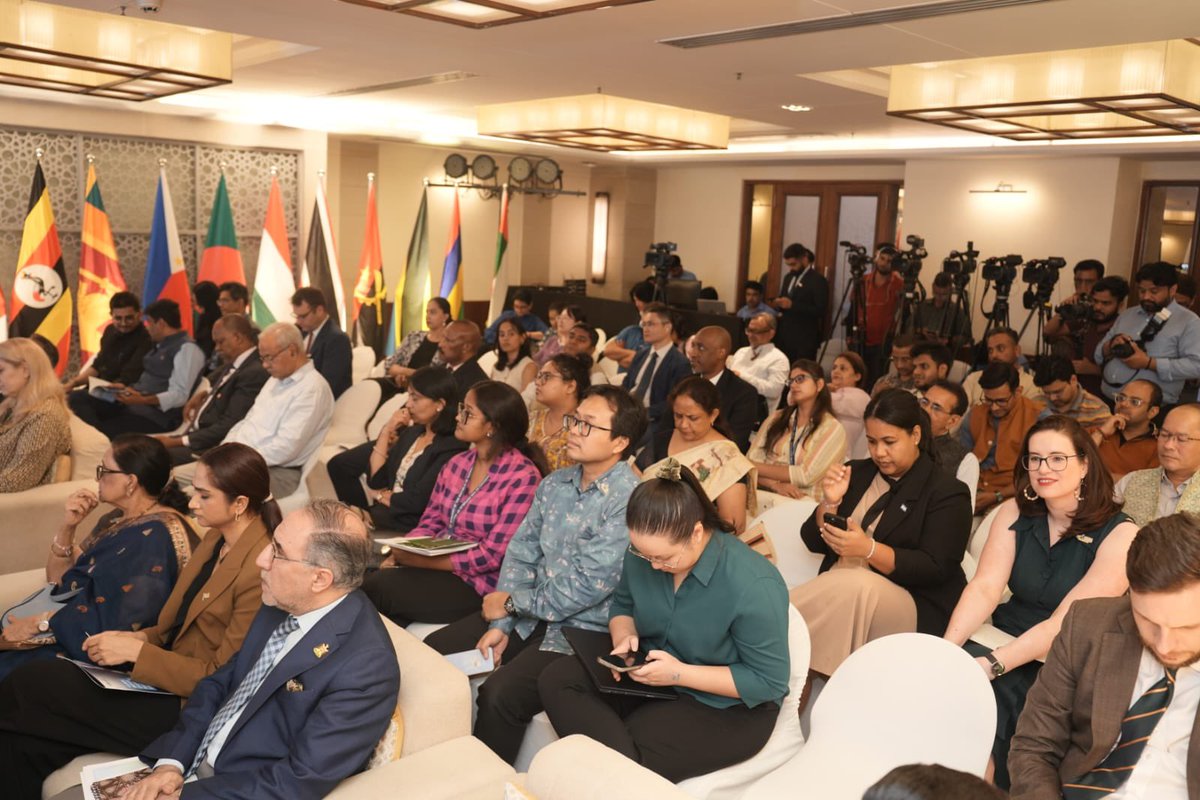 we_gba's tweet photo. 🚀 A monumental milestone for global energy leadership! The inaugural launch of the Global Biofuel Champions Fellowship (#GBCF) in New Delhi was a resounding success, uniting attendees from 35 countries. 

​Here is a balanced snapshot of how we are architecting the future of sustainable energy: 

The Fellowship Launch: Welcoming our first 15 elite international fellows to break down silos and build a permanent talent pipeline for global bioenergy diplomacy and innovation.

Fireside Insights: A powerful dialogue charting the strategic migration from E20 to E85, scalable infrastructure adoption, and pioneering bioenergy milestones. 

Industry Vanguards: Invaluable perspectives shared by featured speakers Mr. Ravi (CMD, Renuka Sugars), Mr. Sahney (Chairman, @IndianOilcl ), and Mr. Vikram Gulati (VP & Country Head, @Toyotakirloskar)

From local blueprints to global execution, the Global Biofuels Alliance is accelerating a cleaner, more resilient energy economy!

@PetroleumMin