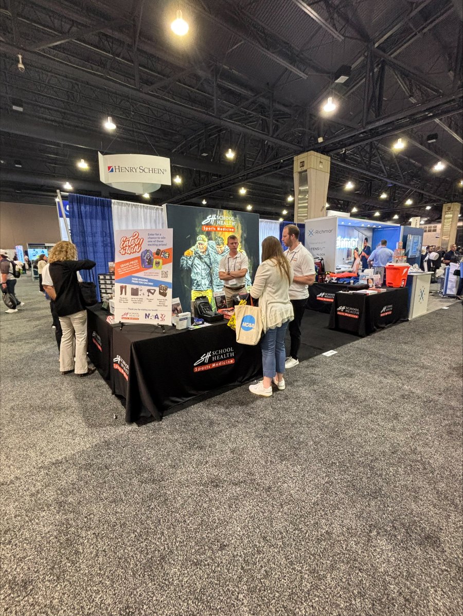 SH_SportsMed's tweet photo. 👟 Our team is in Philadelphia for #NATA2026! If you're there, be sure to stop by booth 1408 to connect with us and explore sports medicine solutions from top brands. Plus, enter to win big! https://t.co/CvBhc7w4ZN