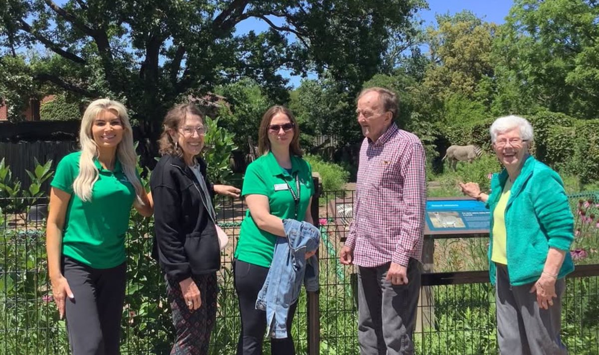 AnthemMemCare's tweet photo. The residents of Emerald Place #MemoryCare had fun exploring Chicago's Lincoln Park Zoo. There was so much to see and enjoy. (Check out the photo-bombing lioness in the background!)
https://t.co/lwmIzQCv3O
#SeniorLiving #OutdoorActivities #SeniorCare #ActiveAging #zoo https://t.co/MdcTtSrLcR