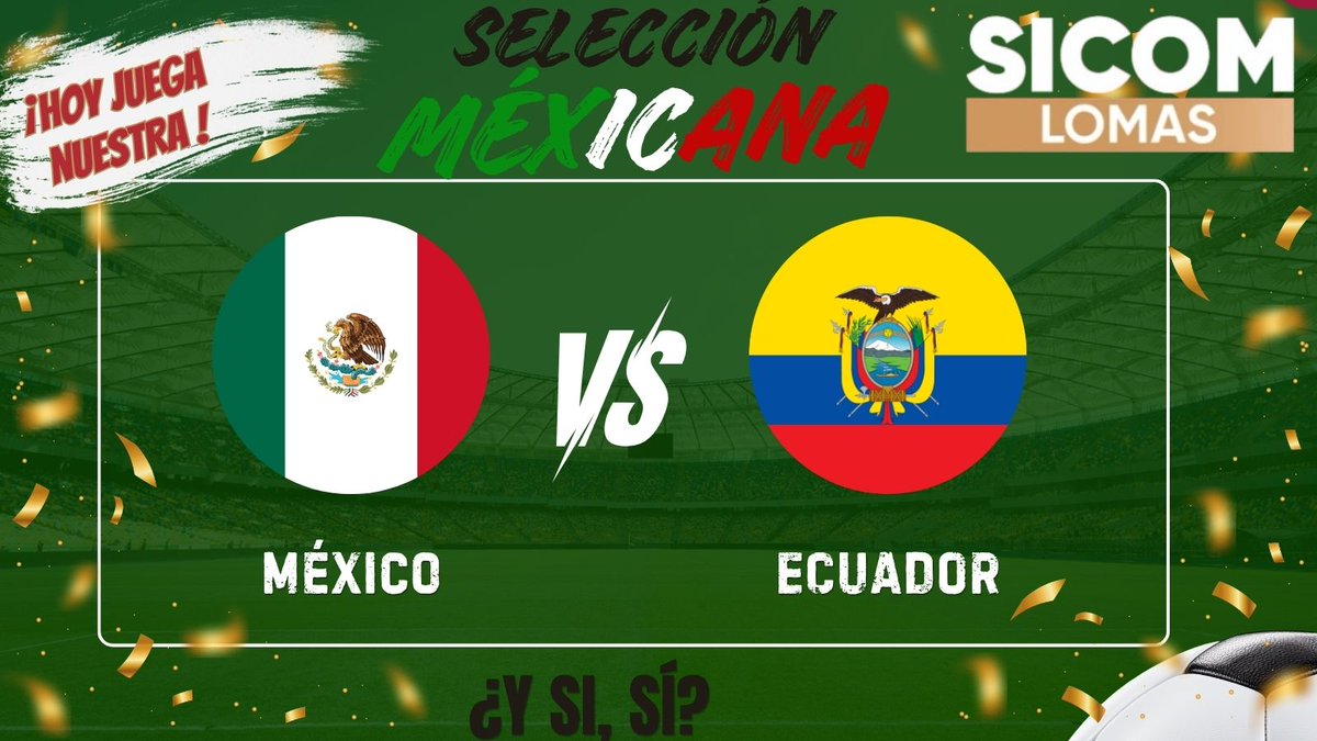 SICOMLomas's tweet photo. 📷📷 ¡Hoy juega nuestra Selección Mexicana y en Sicom Lomas ya nos pusimos la playera para apoyar al Tri!
📷 ¿Y tú, ya estás listo? Cuéntanos en los comentarios tu marcador y cómo crees que le irá a México.
#VamosMéxico #ElTri #SicomLomas #Mundial2026 https://t.co/JU6gslyPkD