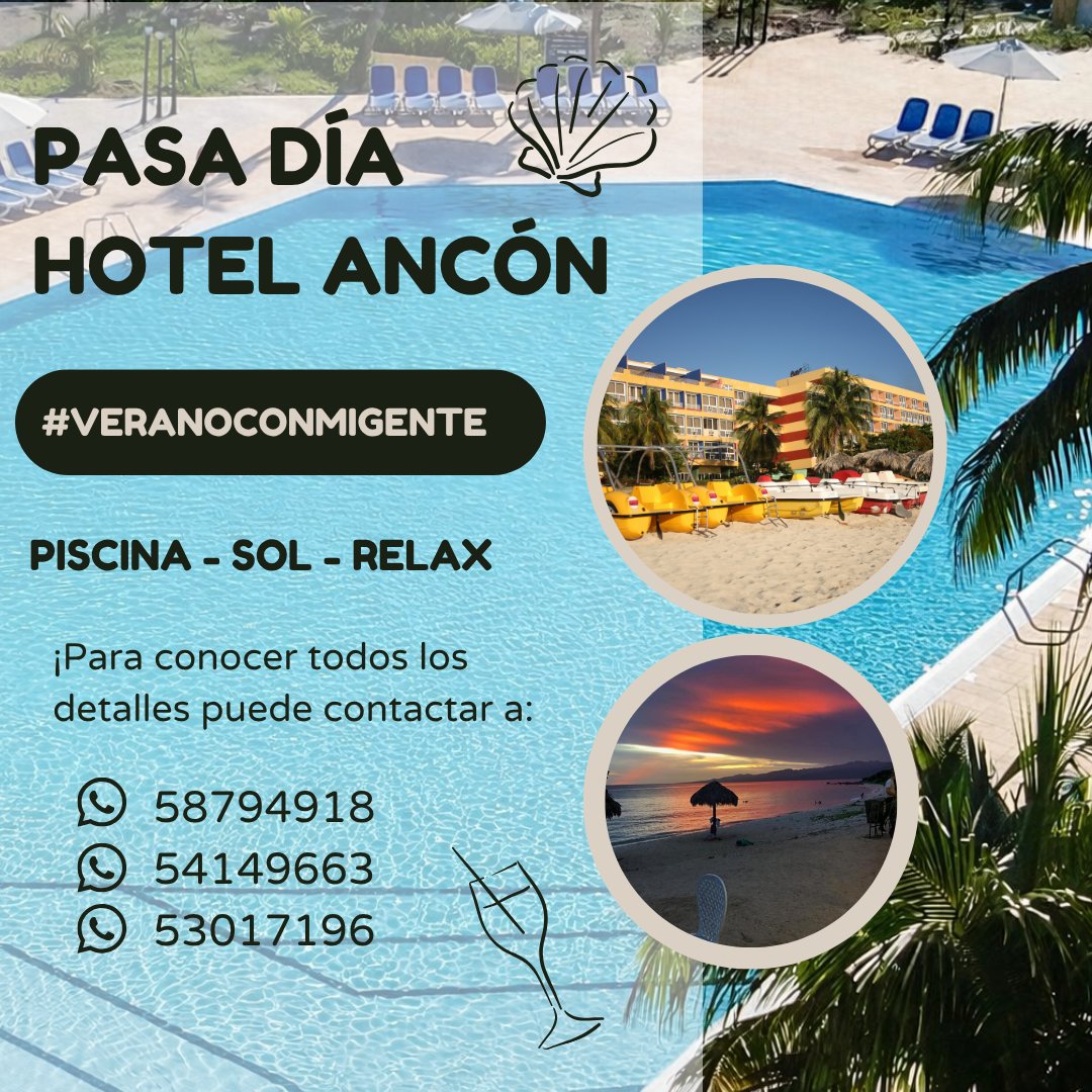 trinidaddtravel's tweet photo. 🌊 Sol, playa y relax en Hotel Club Amigo Ancón, Trinidad. 
☀️ Piscina + brisa marina = pasadía perfecto. 📲 

Reserva ya❗️

#ClubAmigoAncón #TrinidaddeCuba #PlayaAncon #Cuba #SolyPlaya https://t.co/X1Xl32B1Fi