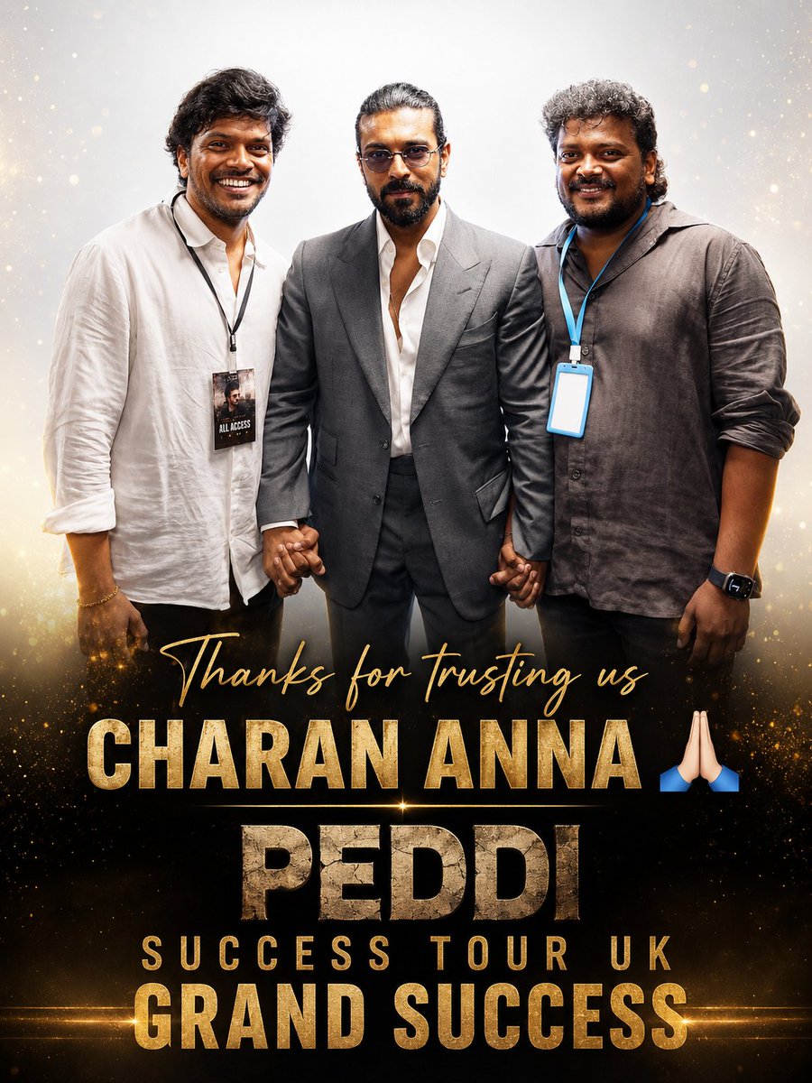 sekharsiddam's tweet photo. @AlwaysRamCharan @PeddiMovieOffl @BuchiBabuSana @TeamDreamZE https://t.co/TAsVRVyzcn