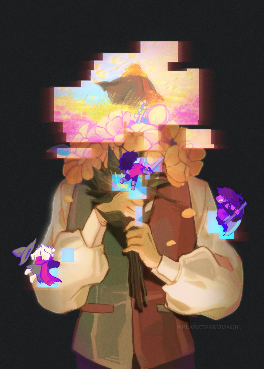 planetsandmagic's tweet photo. the perfect world just for you
#deltarunespoilers #deltarune https://t.co/Sn9z9UQcZg