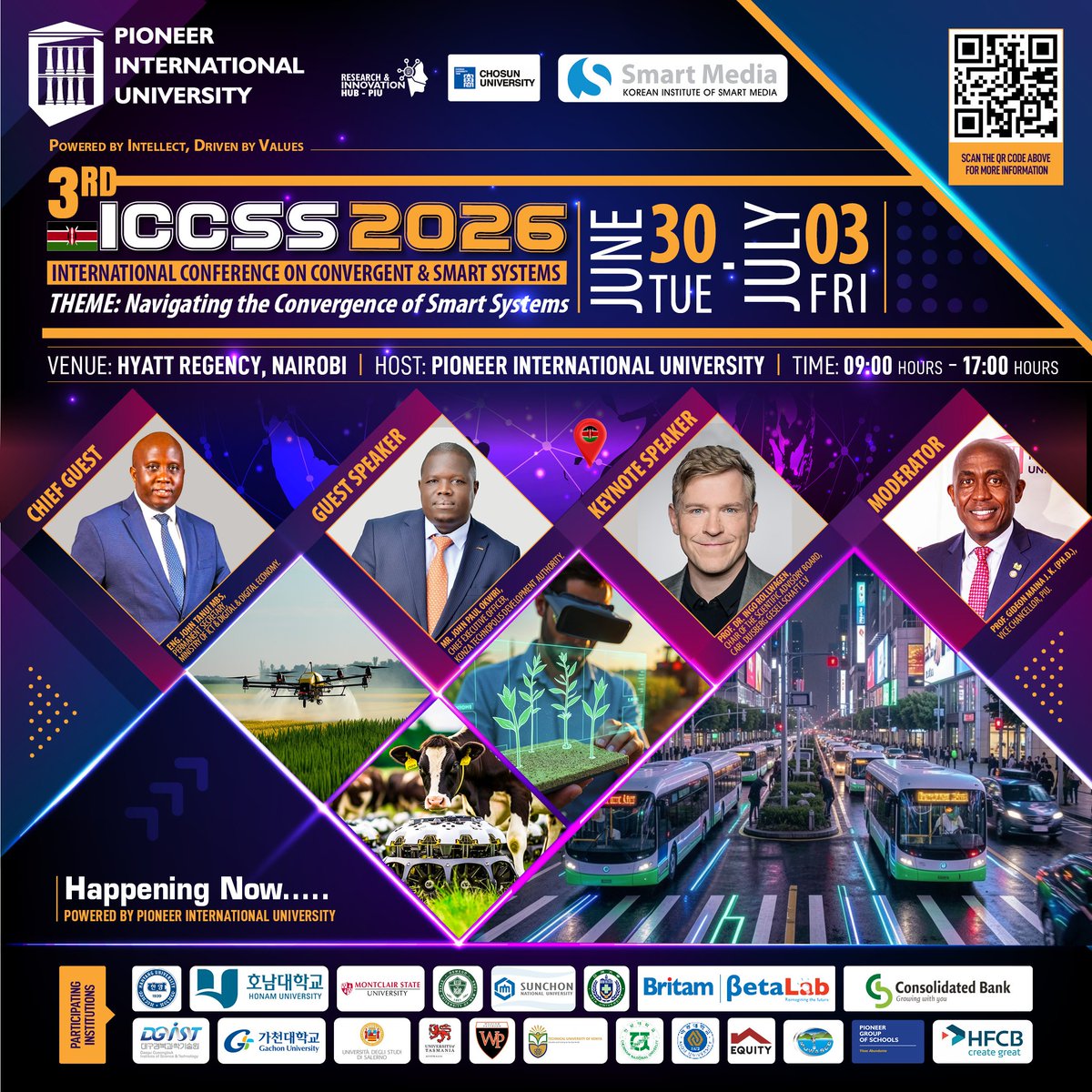 PiuUniversity's tweet photo. ICCSS 2026 🌍✨Join us for the 3rd ICCSS from June 30 – July 3, 2026, as innovators, researchers & industry leaders come together to shape the future through smart technologies and groundbreaking ideas.
#ICCSS2026 #SmartSystems #Innovation #Technology #Research #IAmPIU https://t.co/1WL4f8qxo3