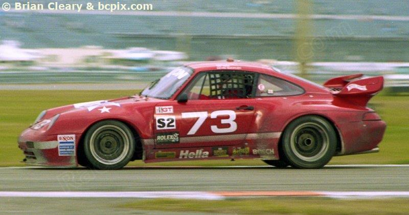 jeracerx's tweet photo. A cheaty 90s IMSA car was Jack Lewis' 911 that was built from a fire damaged 1976 930. Features included a 40 gallon fuel cell that tested at 24 gallons and a 3.8L engine that could pass tech as a 3.6. Lewis used the car from 1992-98, then Spencer Pumpelly for two years after https://t.co/x7g3587o3T