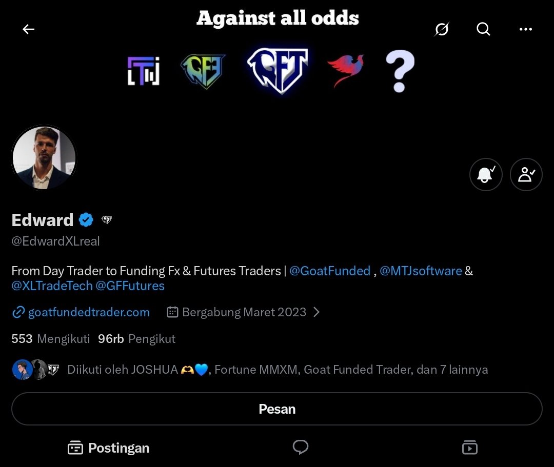 nandapfx's tweet photo. @FortuneMMXM @GoatFunded @EdwardXLreal @Propfirmease @QueenTea__ im joined sir @FortuneMMXM 

@boyscantcryy_ @Teriusfx @dozie_Thetrader https://t.co/vA5qxfCoqF