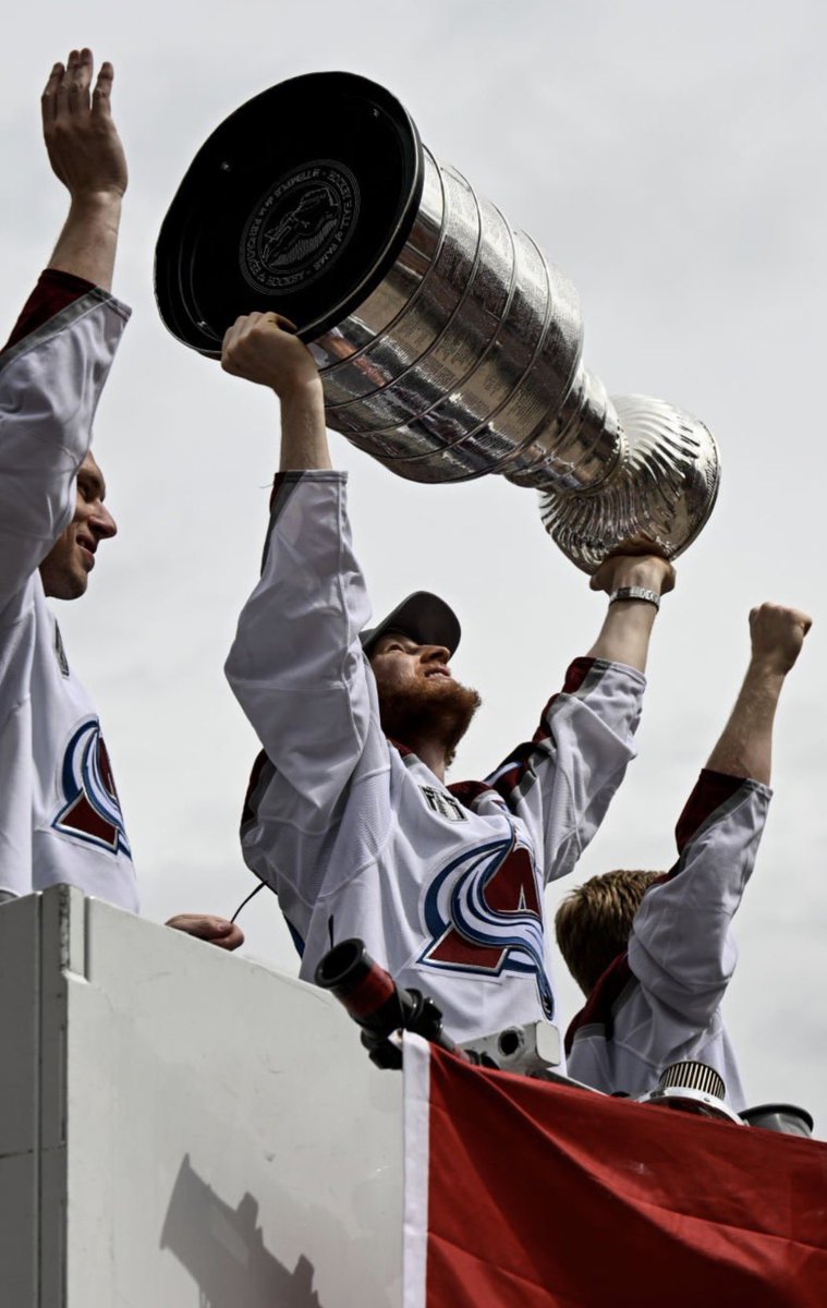 avsinseider's tweet photo. happy nathan mackinnon draft anniversary and 2022 stanley cup parade anniversary to all those who celebrate 🙌🏼 https://t.co/9CMoV6giRk