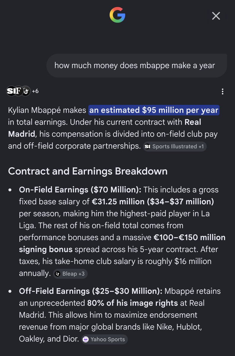 BusterJohnTech's tweet photo. How the fuck does Mbappe make this much money to just run around like a fairy and kicks balls? What even is an Mbappe??? Make it make sense. #gay https://t.co/k4qdYdsuSW