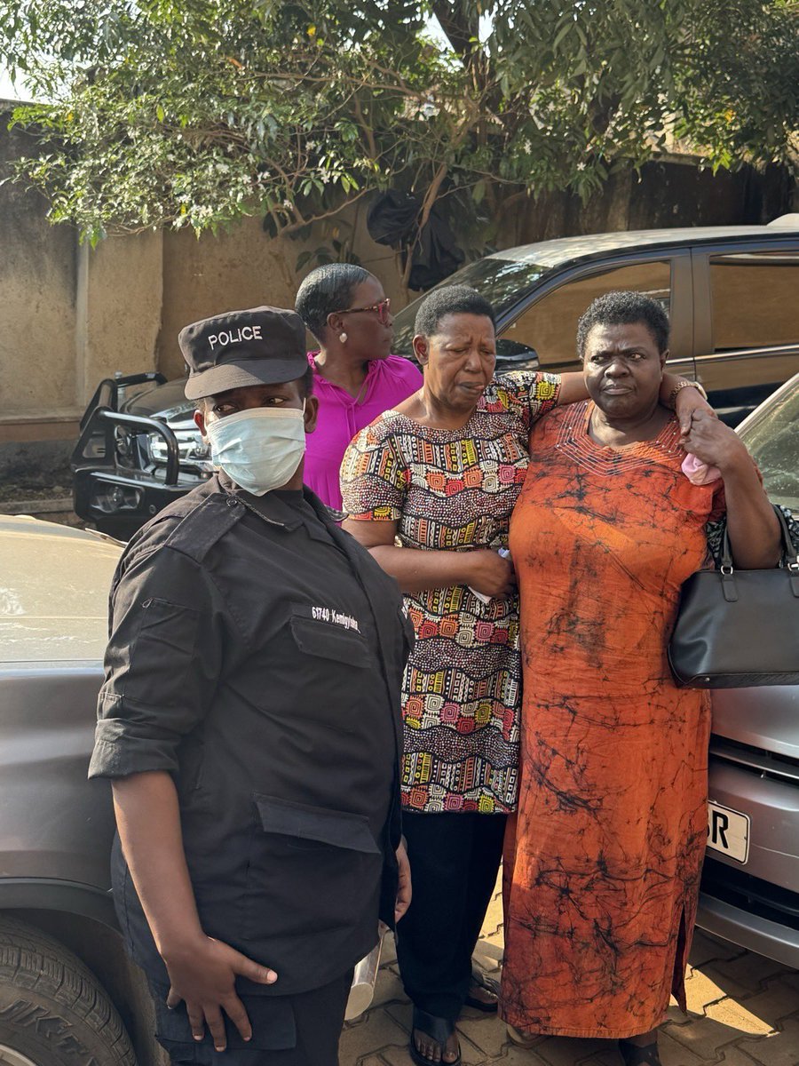 AAgather's tweet photo. 6 of us at @AgoraCFR have so far been interrogated by the CID. We have confirmed that @PoliceUg can treat Ugandans with dignity and summon them and that Ugandans will respond as the law abiding citizens they are so it is not necessary to violently abduct and disappear Ugandans for days, weeks and months. I also came out safe and free this evening to find very heartbreaking images and videos of Miria Matembe. The level of lunacy and insecurity one must have to subject a 73 year old woman to that level of inhumane treatment is astounding!