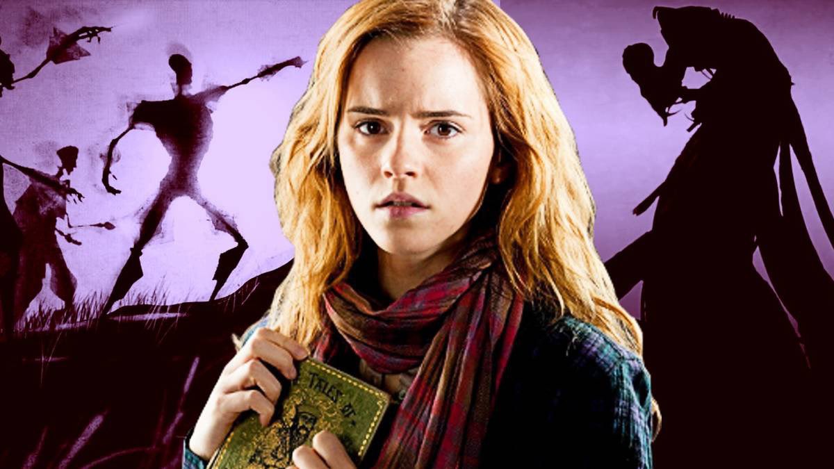 CentralHogwarts's tweet photo. Após sua morte, Alvo Dumbledore teve alguns objetos distribuídos por meio de seu testamento, e muita gente pensou que Os Contos de Beedle, o Bardo era o presente menos importante. Mas Dumbledore tinha um motivo muito específico para deixá-lo com Hermione Granger. Dumbledore sabia que Hermione era a mais estudiosa e analítica do trio. Enquanto Harry costumava agir por intuição e Rony tinha uma visão mais prática, Hermione pesquisava cada detalhe e buscava compreender o significado dos textos antigos. Por isso, ele tinha certeza de que ela seria a primeira a ler o livro com atenção. O exemplar que Hermione recebeu também não era comum. Ele continha anotações escritas pelo próprio Dumbledore nas margens. Graças a isso, ela deu atenção especial ao conto dos Três Irmãos, que escondia uma pista essencial sobre as Relíquias da Morte. Os filmes mostram Hermione recebendo o livro, mas nunca explicam por que Dumbledore o escolheu para ela. Nos livros, fica claro que ele confiava plenamente em sua inteligência e sabia que seria ela quem entenderia o verdadeiro significado das Relíquias da Morte, ajudando Harry a cumprir sua missão.