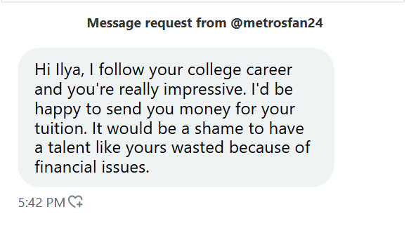 troybarretts's tweet photo. #hollanov smau where ilya is a fuckboy reckless d1 hockey player that needs money to cover his tuition and shane is a retired nhl hall of famer who is willing to pay his tuition under the condition that ilya cleans up his hockey game and starts behaving https://t.co/7RvVUPdfDo