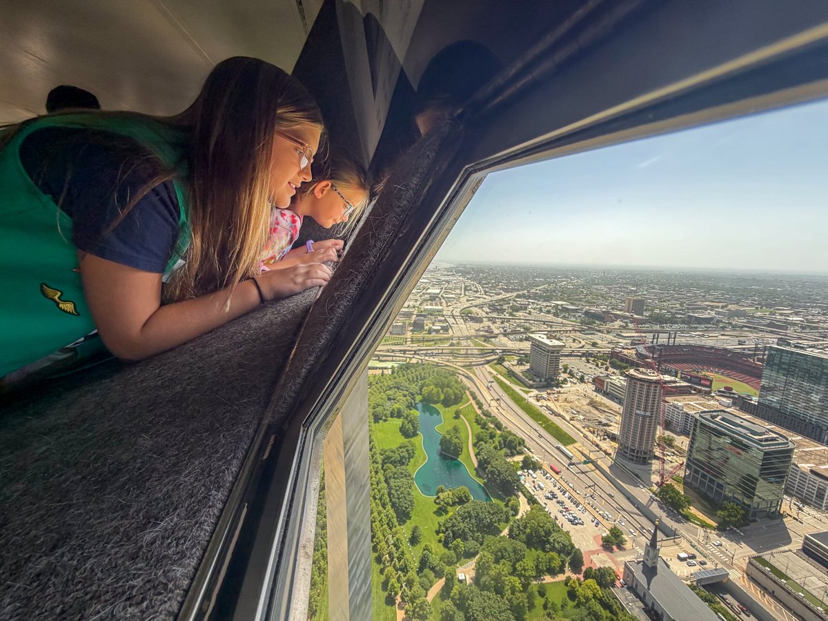 GatewayArchSTL's tweet photo. π€© On #Arch630Day, Troop 630, went 630 feet above St. Louis on a Tram Ride to the Top! https://t.co/DPlGGOHYUj