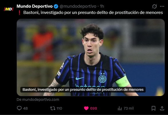 Morag_16's tweet photo. No me extraña
Haría muy buena dupla con Asencio https://t.co/KHjCzmXcLs