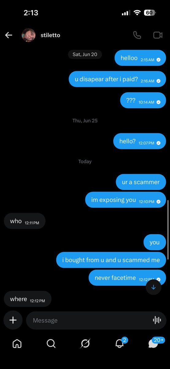 rafaelisli's tweet photo. @stellaxp0 #buyingcontent is also a scammer https://t.co/r7AikNS9xt