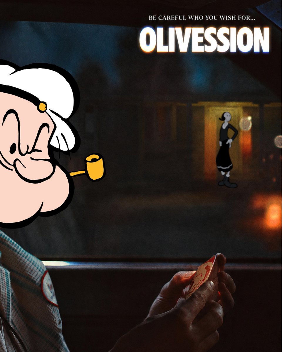 popeyetweetsk's tweet photo. Im Olive-sessed... https://t.co/ufm1w5aoMS