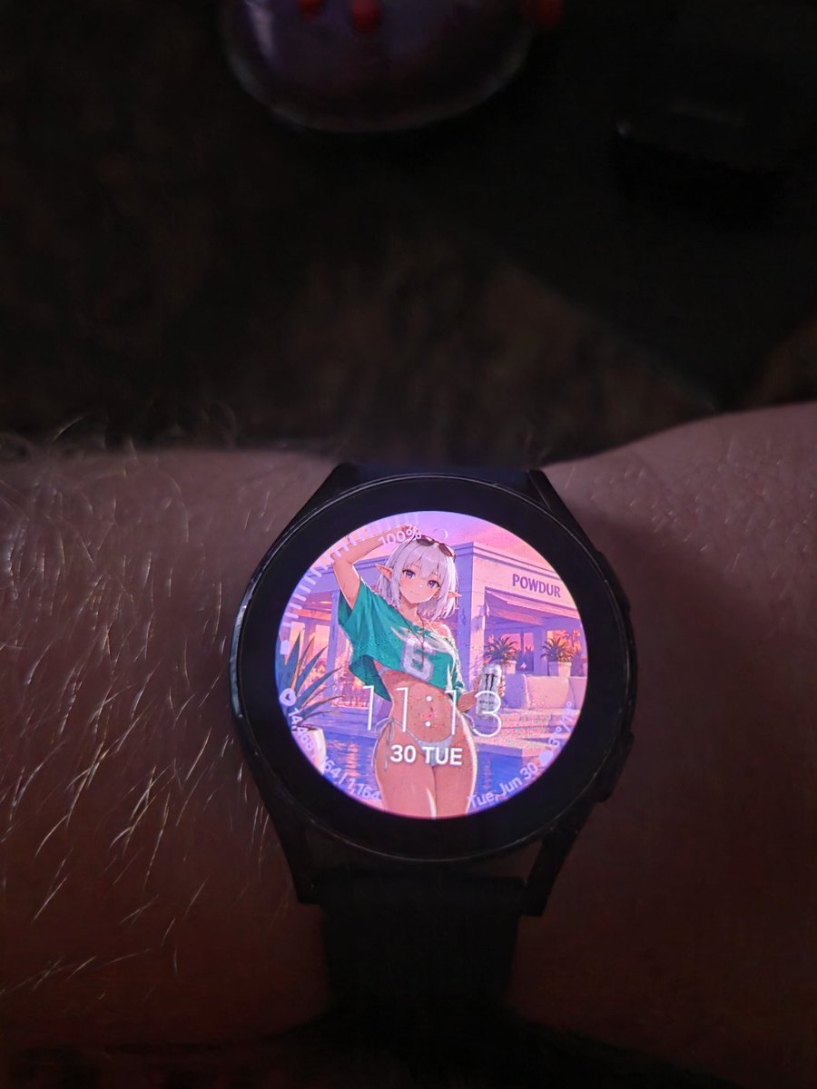 RussenZock's tweet photo. @powdury I hope it is okay that i joinked it for my watch face. 😅 https://t.co/fhPpWv6VEy