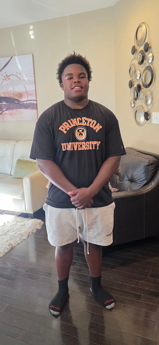 CBS6SportsSean's tweet photo. From a Cadet to a Tiger!  Benedictine (@bcprva) standout Defensive Tackle Sean Boyd (@The_Sean_Boyd) has announced his commitment to Princeton (@PrincetonFTBL) as part of the 2027 class!  Boyd was 1st team All-VISAA and All-Metro last season as he led the Cadets to a 3rd straight @GO_VISAA Division I State Title.

@CBS6 @Princeton @CoachBobSurace