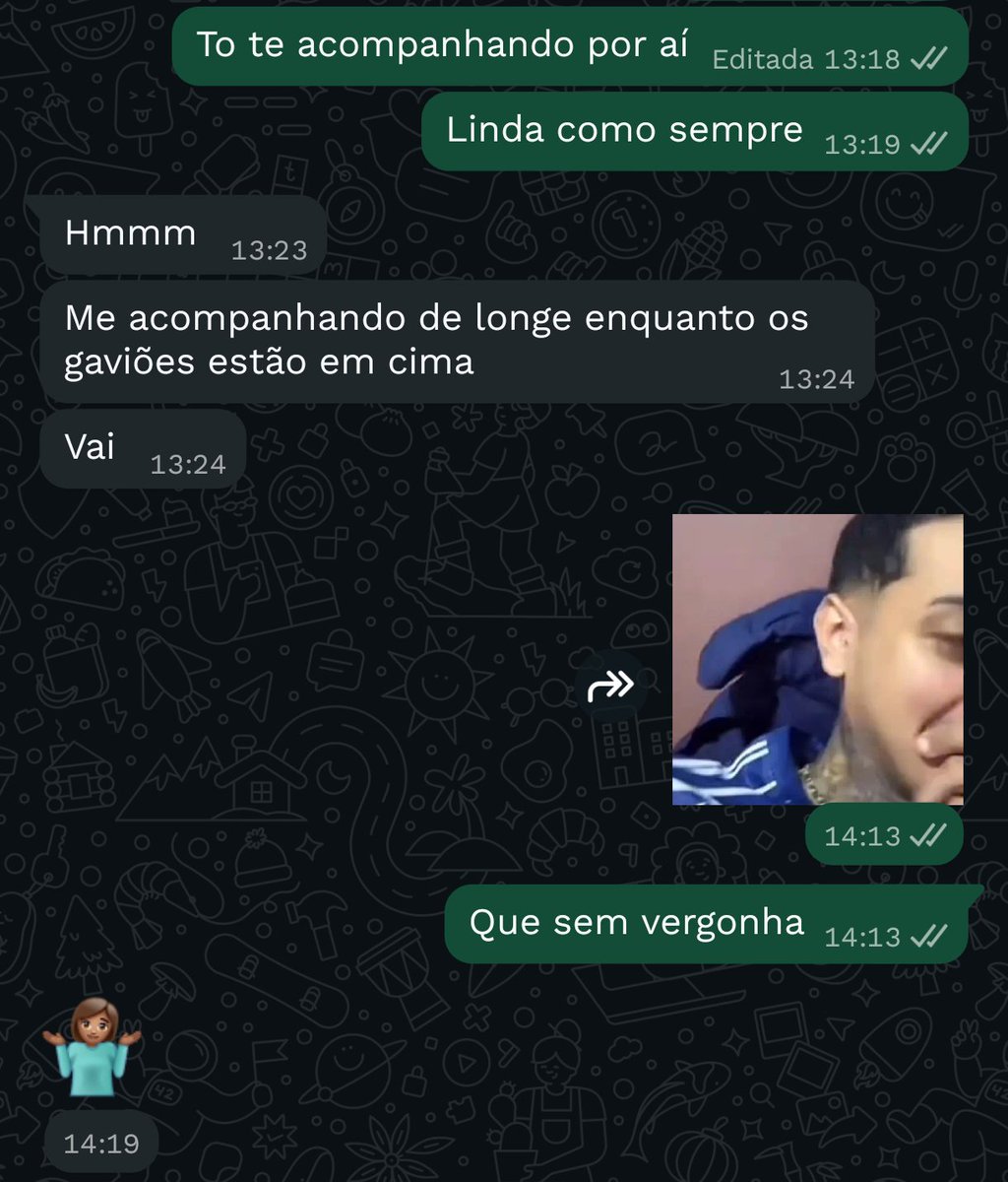 mainjotape's tweet photo. Meteu esse papo aqui, tu corre muito!!!! https://t.co/7orbv6y8C7
