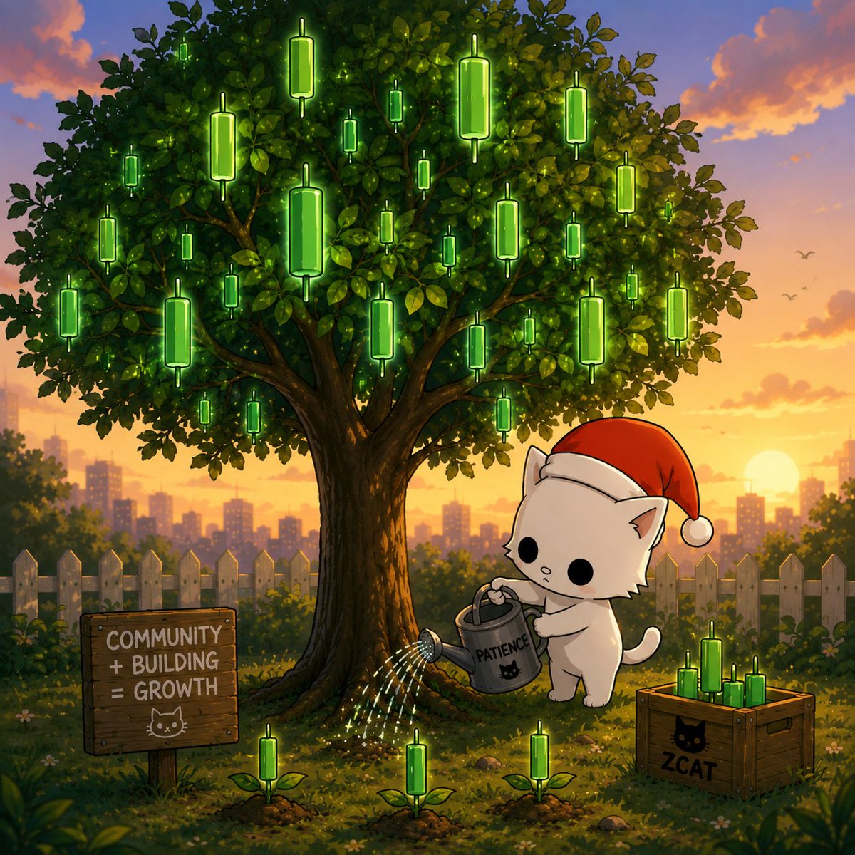 ZhgunCat's tweet photo. What you water today lights up the chart tomorrow. https://t.co/M8rkGKauso