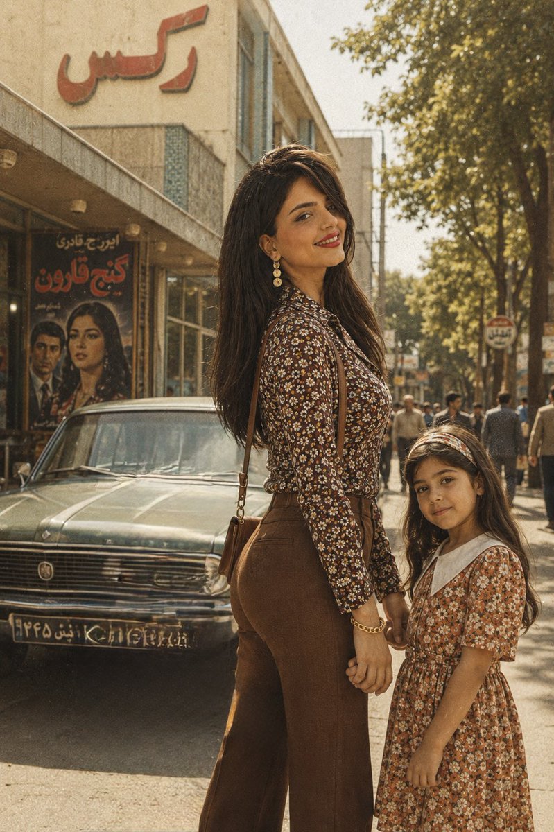 narcyes's tweet photo. اینم من و نفس …. 🥰♥️

#دهه_پنجاه https://t.co/nYpeV30crq