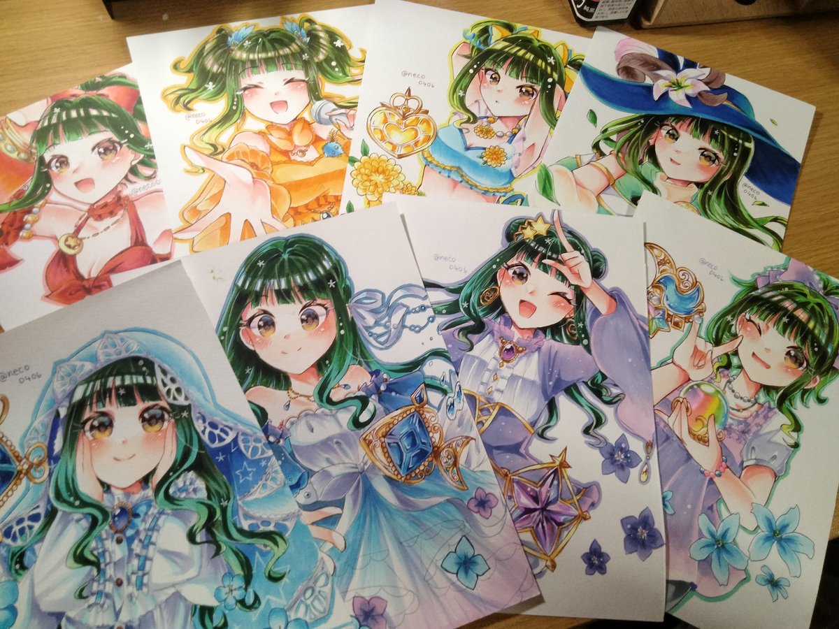 neco0406's tweet photo. 今年の毎日更新も楽しく出来ました。 https://t.co/UCFhOV75B0