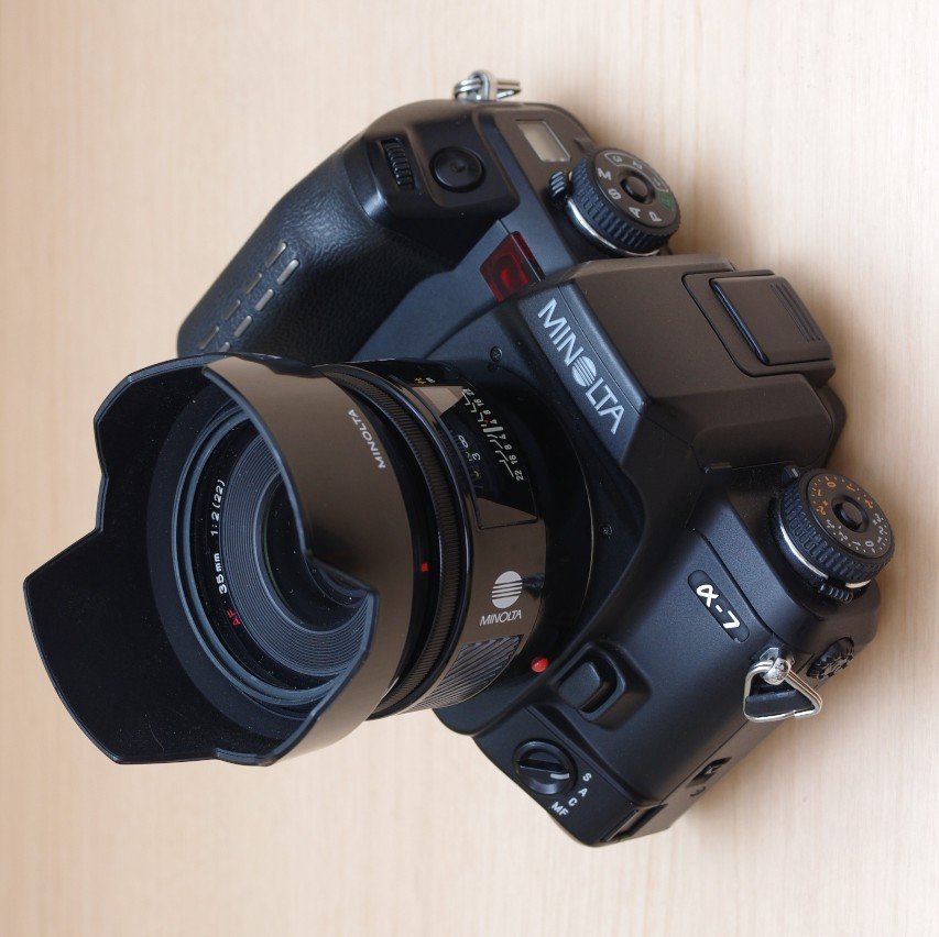 7」月になりました！ MINOLTA α-7