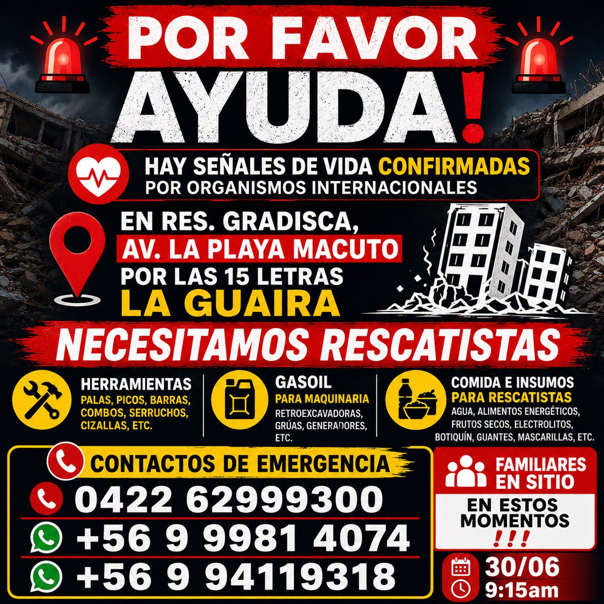 carlosvilchez47's tweet photo. @freddyzur Hola POR FAVOR DIFUNDIR!🚨Res. Gradisca, Av. La Playa, Macuto La Guaira https://t.co/keAzB0fL7a