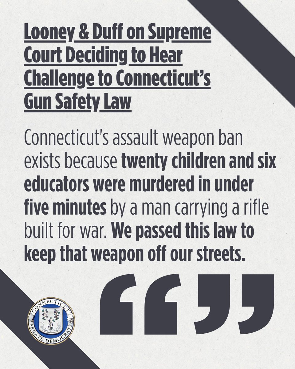 CT Senate Democrats tweet media