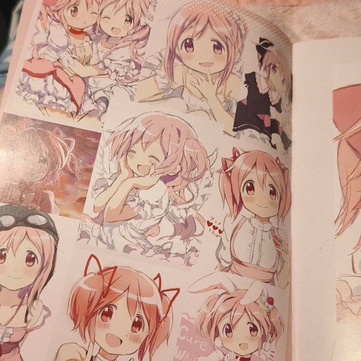 mymadokaa's tweet photo. i got this lovely doujinshi originally sold by hitodepyonpyon during winter comiket 2018 , such a lucky find 😭🩷 https://t.co/VCbnw11XKP