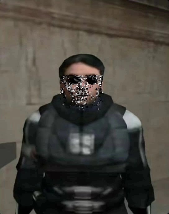 AutismSpectre's tweet photo. @voargy Increased the size of his eyes like 30 times because i have free will and his face started to get pixelated and fucked up https://t.co/OGczigfiJ6