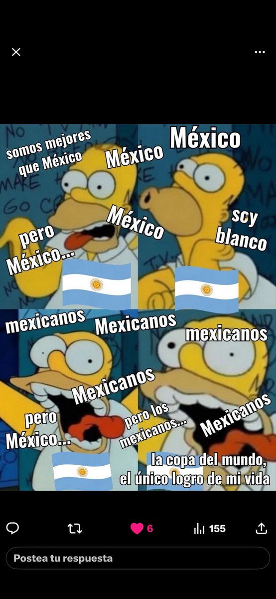 Dondiegovii's tweet photo. @SoyMrMeeseeks Nunca falta el argentino que no puede vivir sin nosotros https://t.co/aEZjAS61J8