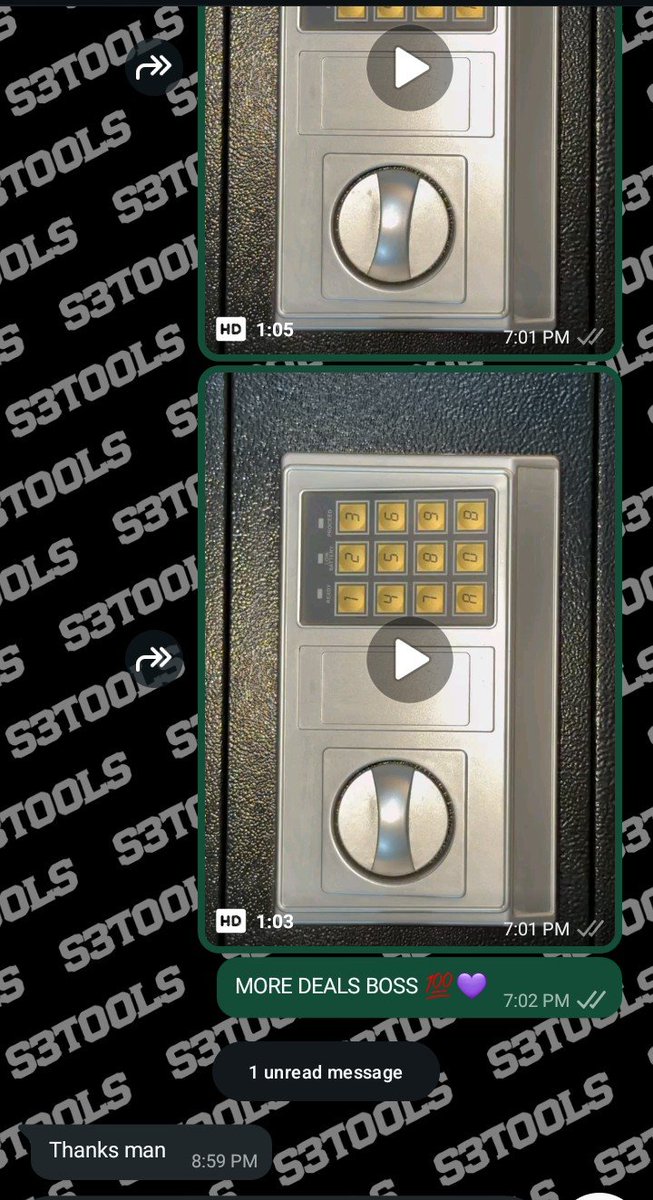 S3TOOLS's tweet photo. BEST IN CONSIGNMENT 🏆 https://t.co/sdZSiLpSpk