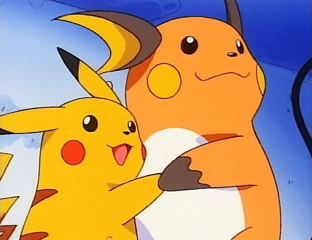 PikaPikachu150's tweet photo. It's always fun to see a Raichu with a Pikachu 😝⚡️

#Pokemon #Anipoke #Pikachu #ポケモン https://t.co/8pmigc03wm