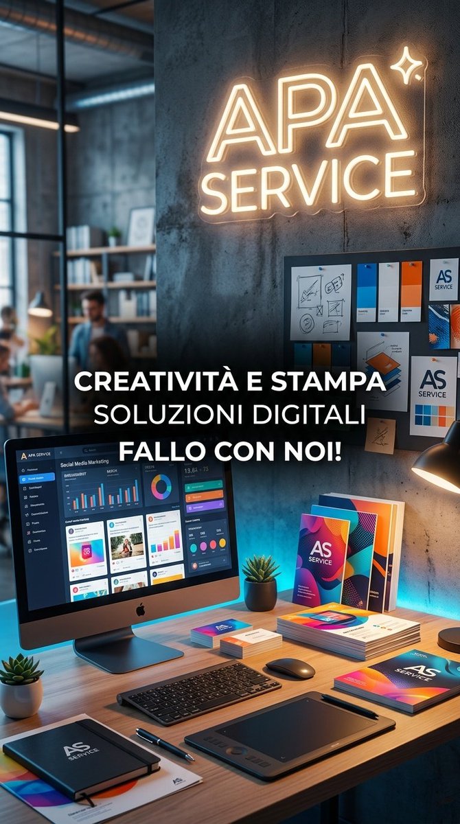 apaservic's tweet photo. 👉 Scopri i nostri servizi su https://t.co/lLrS5yyr9J

​🏷️ Hashtag consigliati:

​#APAService #DigitalMarketing #GraficaEStampa #SocialMediaMarketing #ComunicazioneVisiva #SoluzioniDigitali https://t.co/AYG2id1vl1