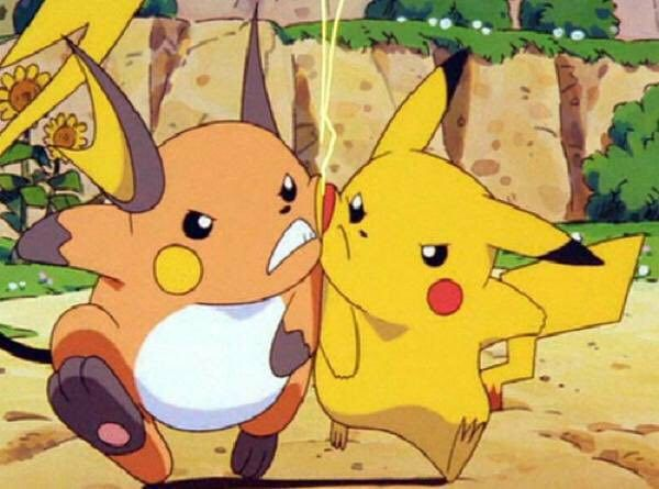 PikaPikachu150's tweet photo. It's always fun to see a Raichu with a Pikachu 😝⚡️

#Pokemon #Anipoke #Pikachu #ポケモン https://t.co/8pmigc03wm