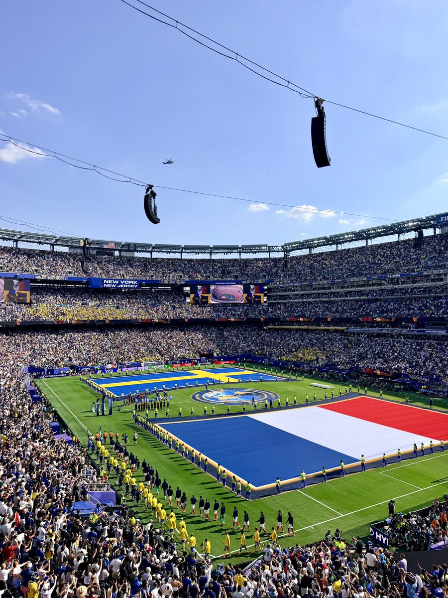fifa5star5's tweet photo. Round of 32 of the FIFA WORLD CUP 2026! France vs Senegal at New York New Jersey Stadium. https://t.co/oXB8jxD74H