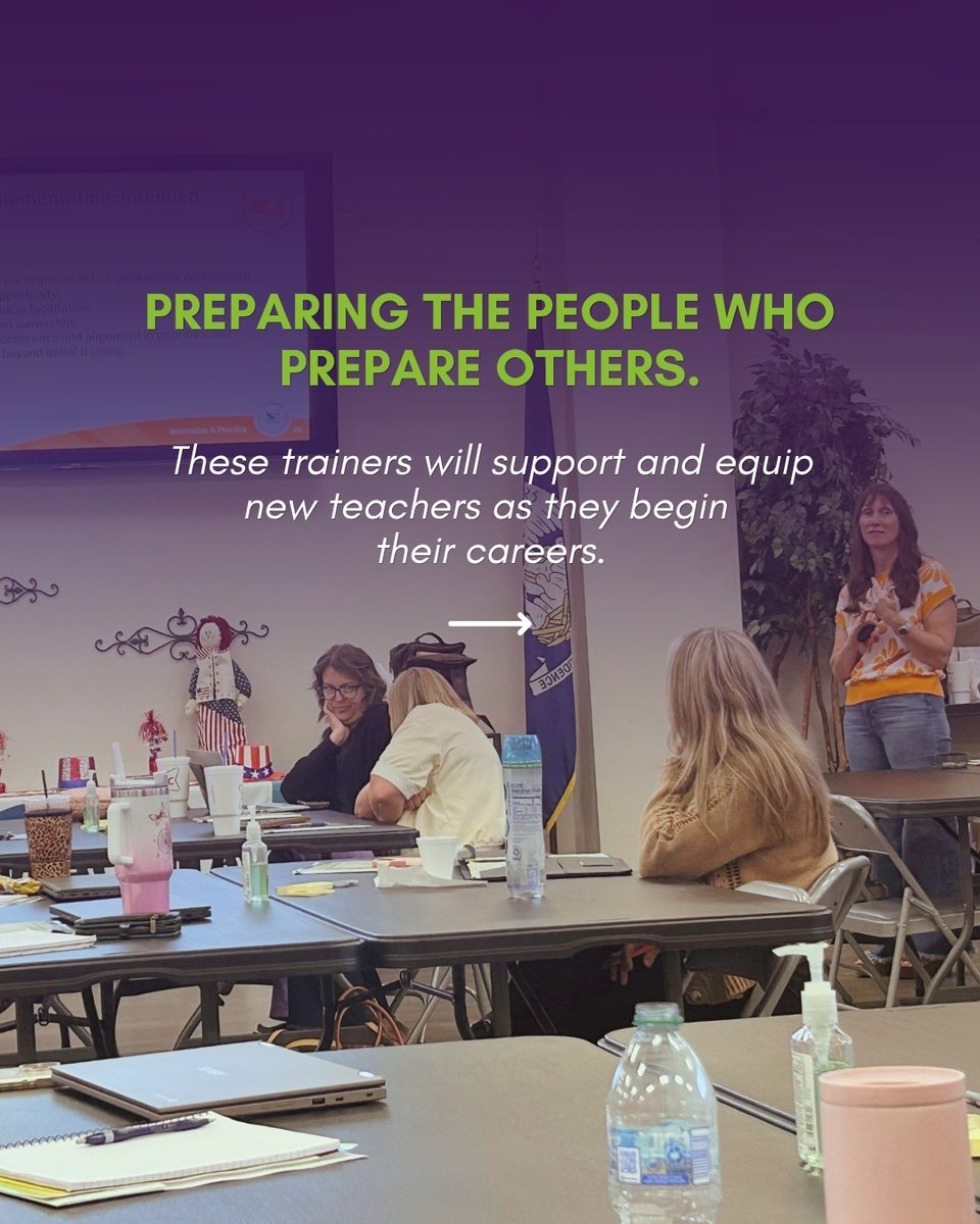goAPEL's tweet photo. Exciting things are happening in Ouachita Parish! 🍎 Educators gathered for Train the Trainers, preparing to support Louisiana's newest teachers through the New Teacher Experience.
#LouisianaEducators #TeacherLeadership #NewTeacherExperience #APEL https://t.co/1AfPteGYNz