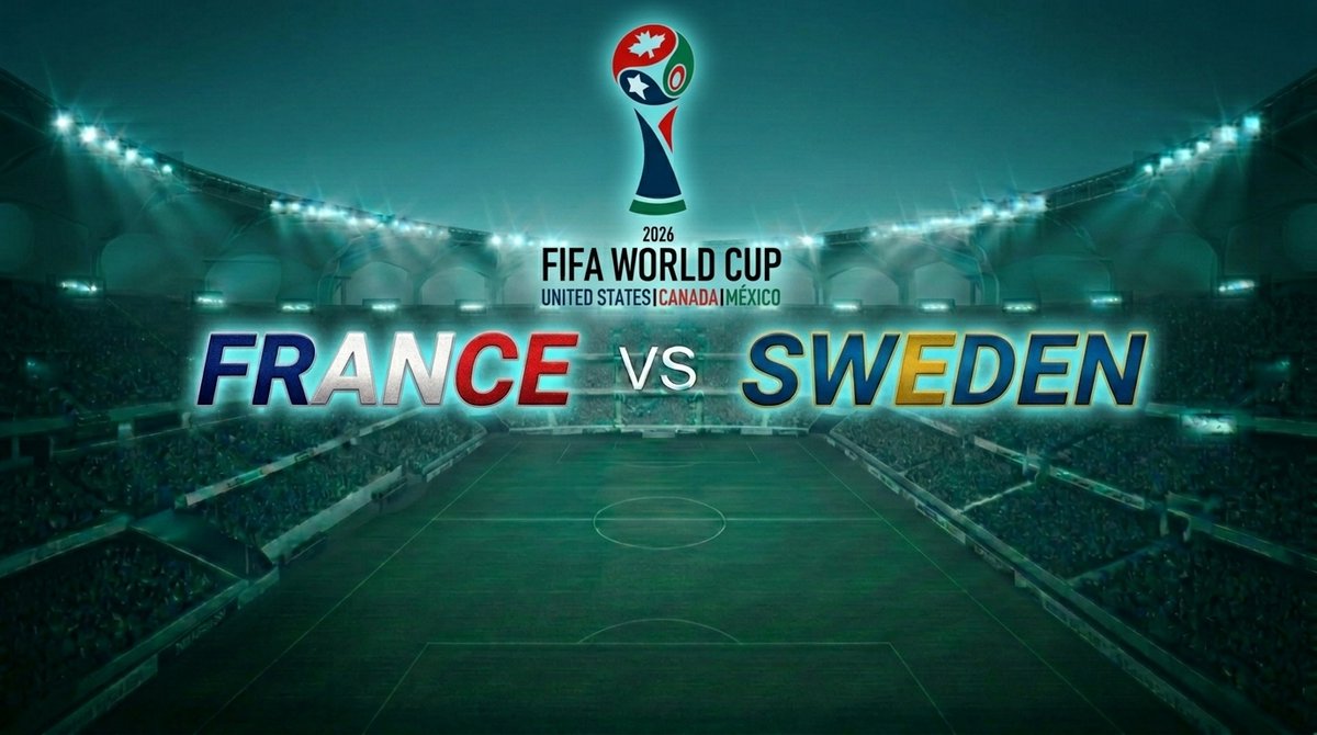 DepositD56515's tweet photo. Live 🔴 𝐅𝐫𝐚𝐧𝐜𝐞 𝐯𝐬 𝐒𝐰𝐞𝐝𝐞𝐧
Nonton Streaming di ▶ https://t.co/gmHu8VGxhQ
Link Streaming World Cup 2026 Malam Ini

#𝐅𝐫𝐚𝐧𝐜𝐞
#𝐒𝐰𝐞𝐝𝐞𝐧
#worldcup
#livestreaming https://t.co/o5QEZ8SQQm