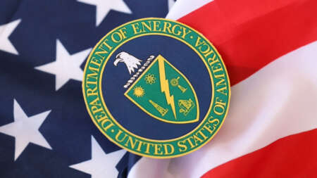 MeriTalk's tweet photo. The @ENERGY's NNSA has launched the first enterprise cloud environment authorized to process Secret/Restricted Data, developed with @awscloud. The platform is designed to connect labs, plants, and sites while supporting secure collaboration, digital engineering, and advanced computing.

Read more on MeriTalk: https://t.co/8ukIpgW7WS