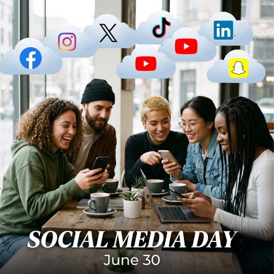 MrRookTalk's tweet photo. Happy Social Media Day!
Founded by Mashable, June 30 celebrates the platforms that give everyone a voice and connect us globally.
#SocialMediaDay #Connect #Mashable #Trends #DigitalLife https://t.co/1KzzRbFYlP