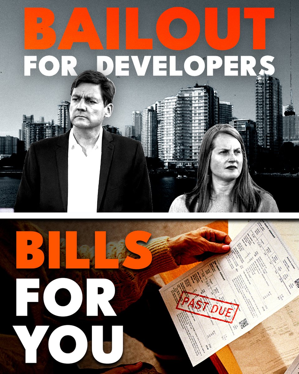 Conservative_BC's tweet photo. British Columbians can't afford the average home.

Eby's answer? Spend up to $1.3 billion of their money to make sure prices STAY that high.

The NDP calls it "affordable housing." It's a developer bailout. https://t.co/W8ILGssMMt