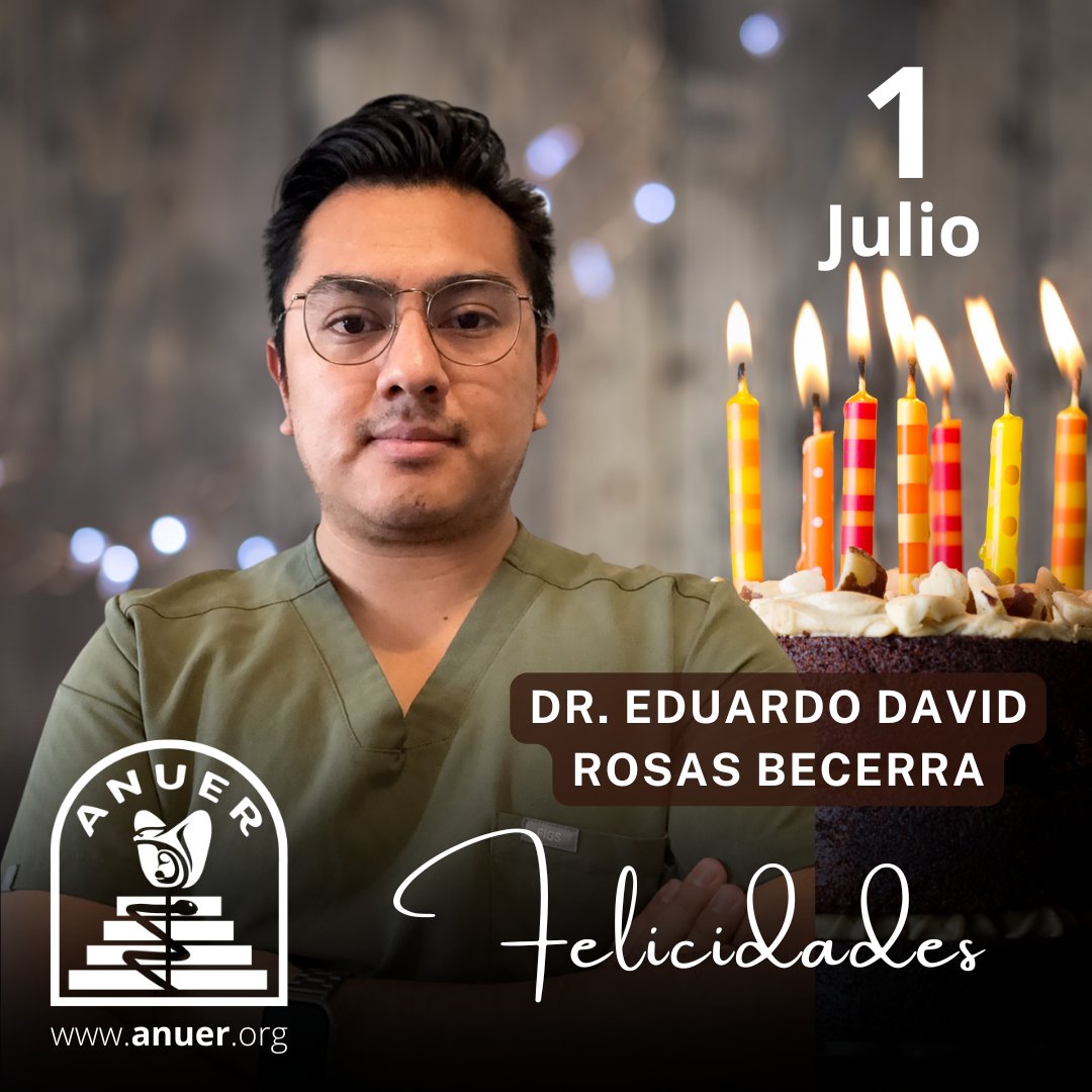 anuermx's tweet photo. #ANUER le desea un feliz día 🎂 Feliz cumpleaños hermano(a) ANUER que tengas muchos años más lleno de salud y bendiciones.
👉CUIDA tu salud con médicos
certificados en 👉UROLOGÍA
👁️ https://t.co/5bst6gC9xK
#Anuer2026 #UrologosEgresadoslaRaza #UrologíaMexicana #CMUN https://t.co/Wub3wQYEih