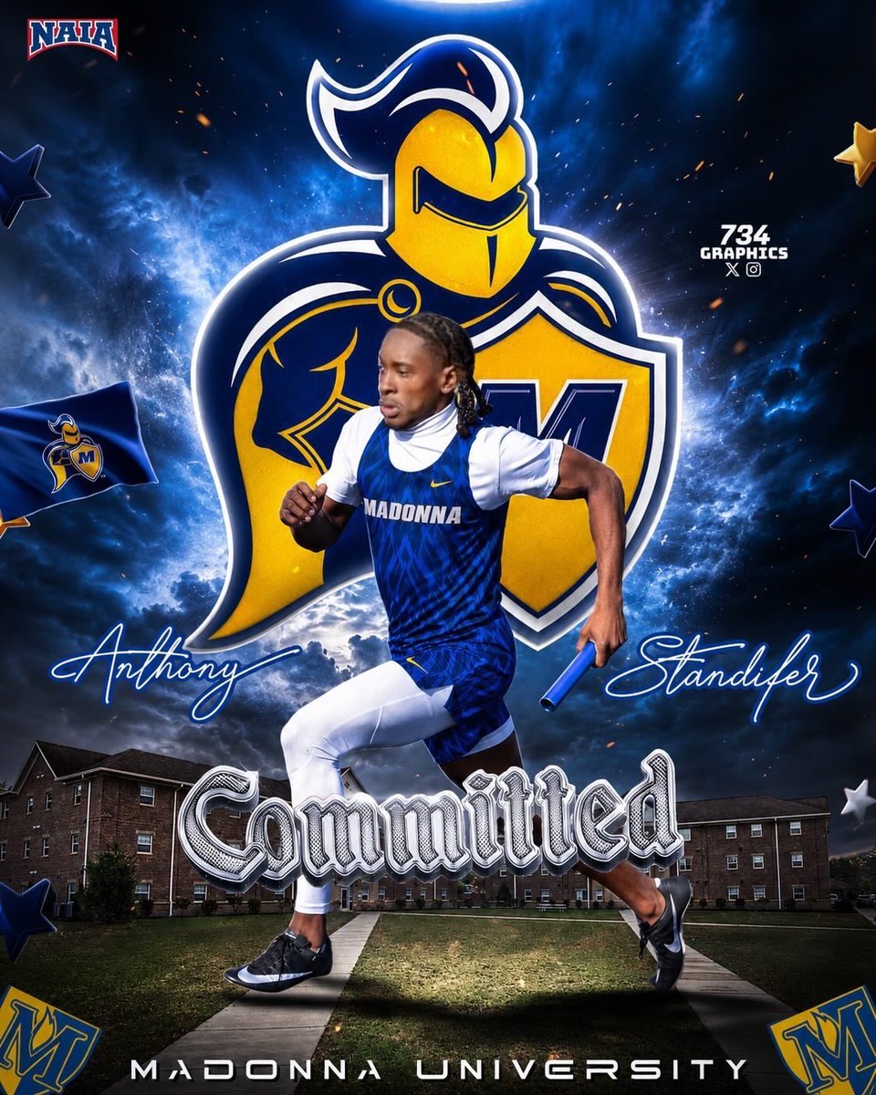 project4our's tweet photo. After a good talk with coach latnie i am proud to announce i will be committing to @MUCrusadersXCTF 💙💛 #gocrusaders 
@CoachMilt21 @MIexposure @CoachLatnie @CoachChuckG @MadonnaU https://t.co/672r5UwSU7