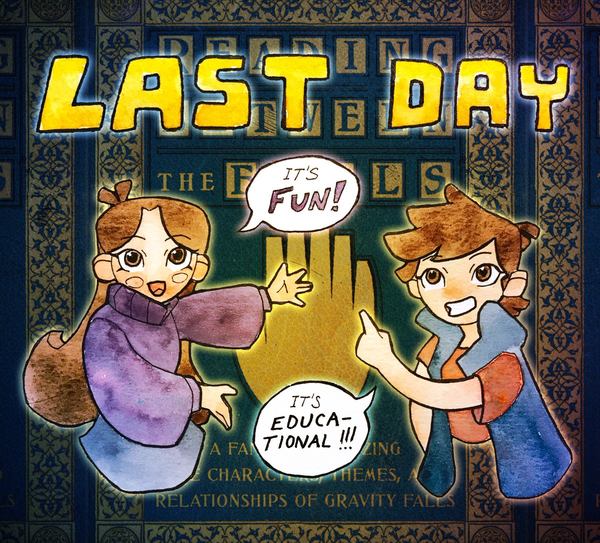 gfnonficzine's tweet photo. Today is the LAST DAY to pre-order a physical copy of Reading Between the Falls! The store closes at 11:59pm EST tonight!

Get your copy here: https://t.co/iHwsqsVrij

Promo art by Nicolas! https://t.co/j7WDHFu9xu