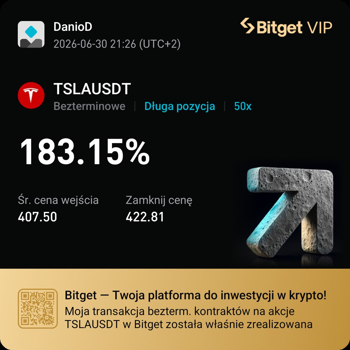 Daniel150397151's tweet photo. Inwestycja 0.6667% konta
TP 2.91% depozytu.
Teraz tylko nudne czekanie na kolejne TP
Strategia dziala prosta jak drut-ale trzeba zrozumieć @KarolusTrading #BC_Strategy #KarolusTrading https://t.co/3aIm9r341r