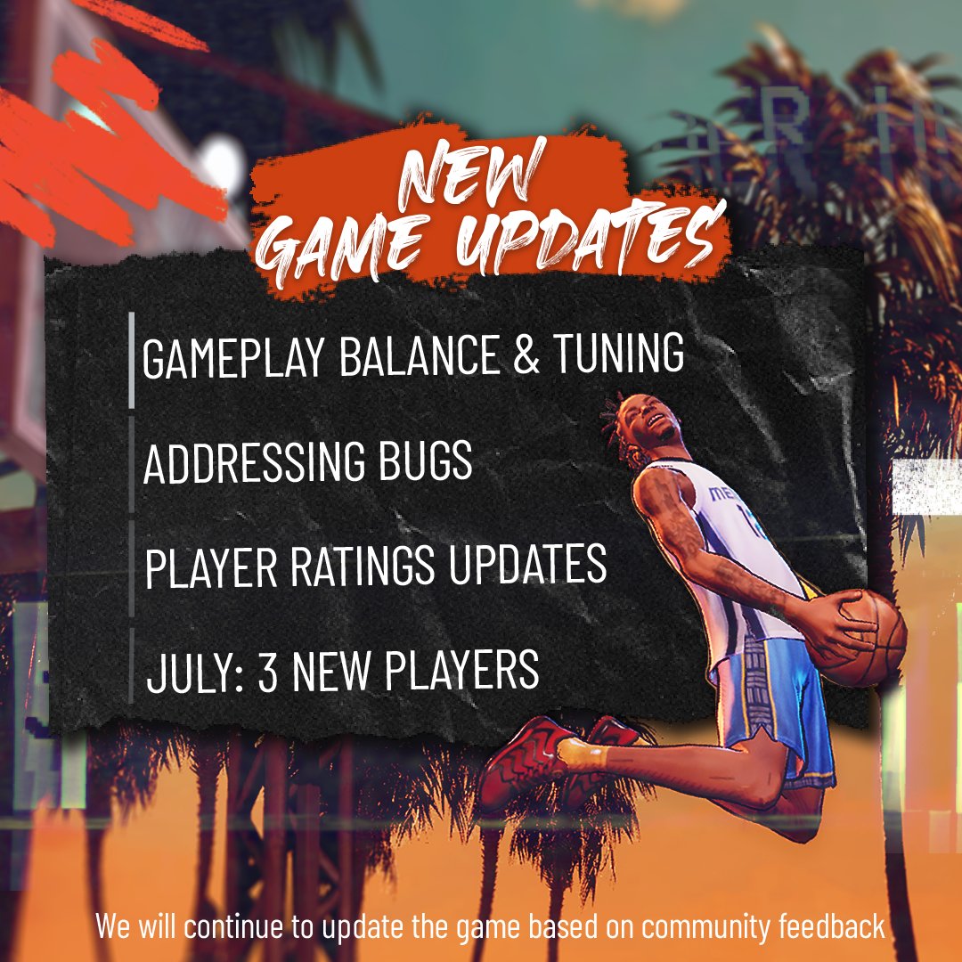 NBATHERUN's tweet photo. Some of the notable updates coming in Season 1 'Summer Heat' and Beyond. https://t.co/9oAR0PaG3O