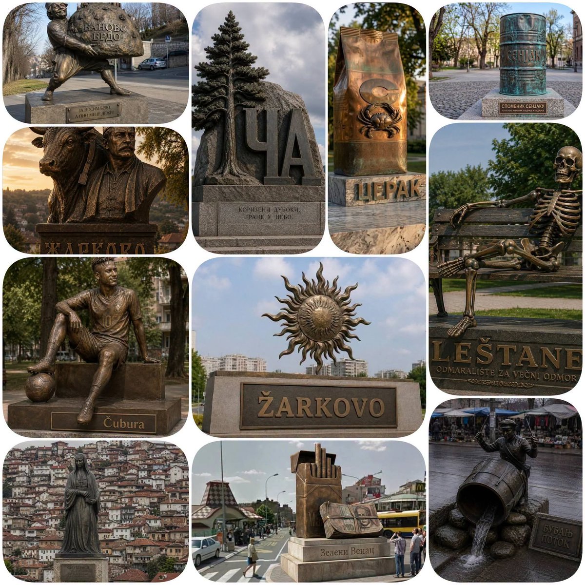 JankoBaljak's tweet photo. Ove Šapićeve Terazije treba sačuvati kao turističku atrakciju i kad ova bagra ode s vlasti. Svedočanstvo kakvi su su neverovatni bolidi upravljali Beogradom.
Obavezno uključiti uz spomenik i današnje urnebesne predloge koji pokazuju koliko je duh ovog grada neuništiv. https://t.co/RIix8qCXqO