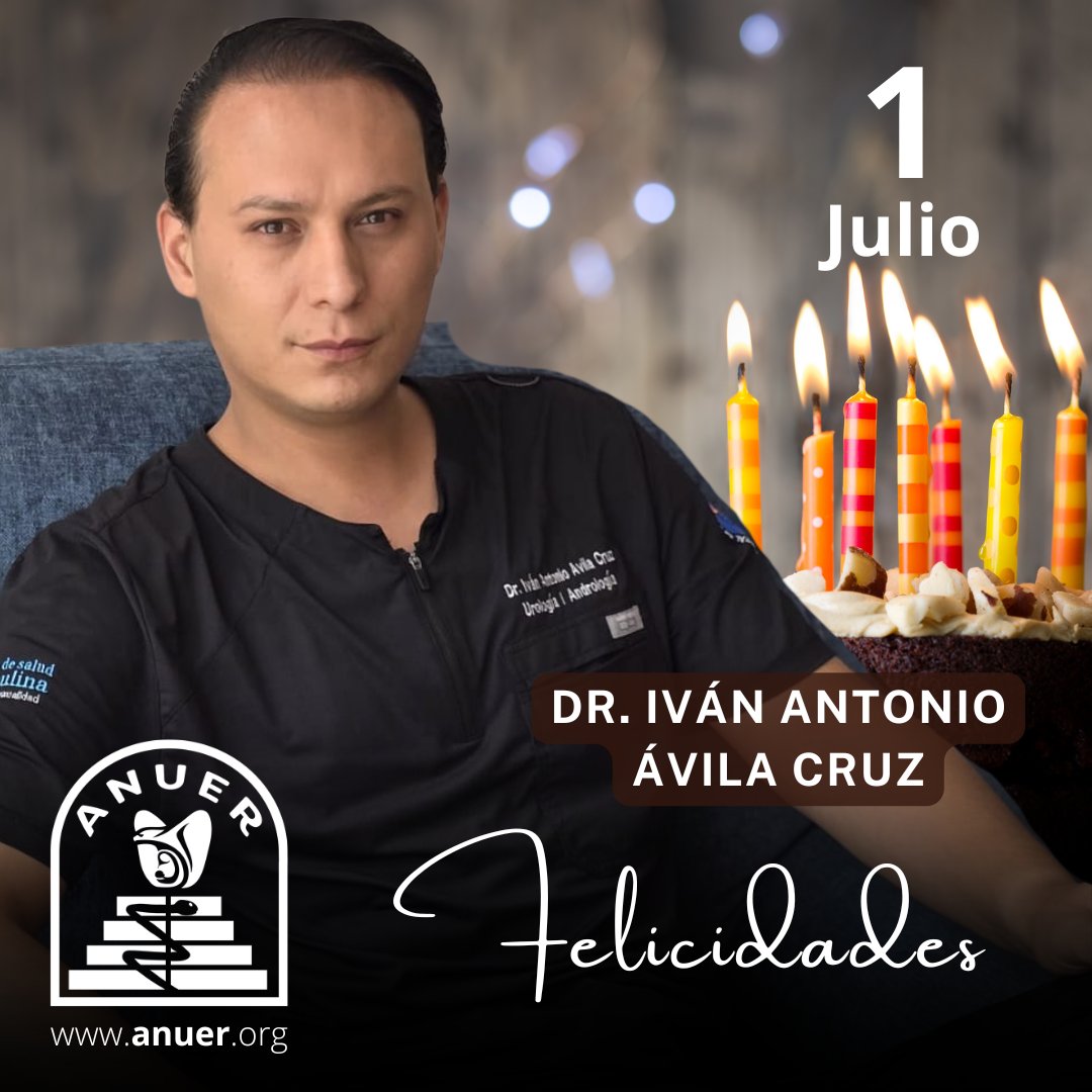 anuermx's tweet photo. #ANUER le desea un feliz día 🎂 Feliz cumpleaños hermano(a) ANUER que tengas muchos años más lleno de salud y bendiciones.
👉CUIDA tu salud con médicos
certificados en 👉UROLOGÍA
👁️ https://t.co/5bst6gBBIc
#Anuer2026 #UrologosEgresadoslaRaza #UrologíaMexicana #CMUN https://t.co/UIgpiqBsJL