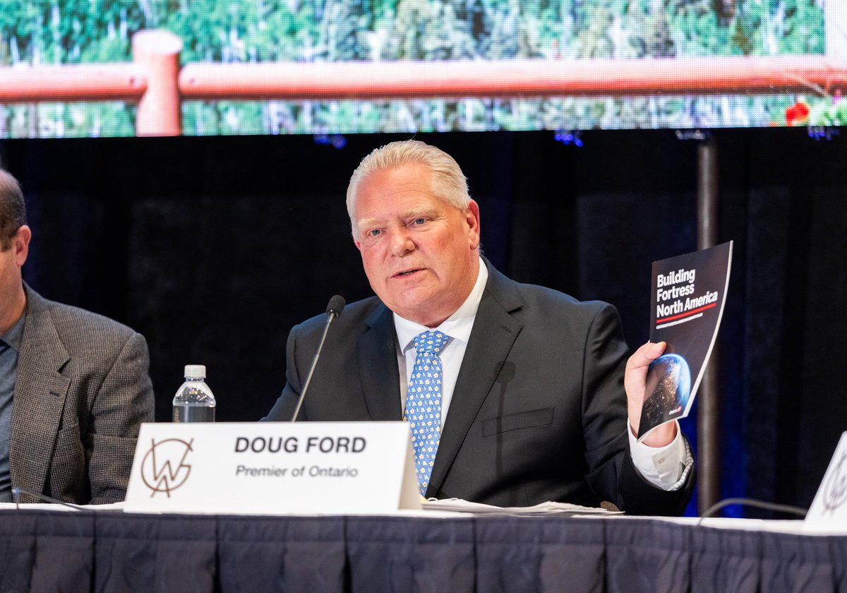 fordnation's tweet photo. Ontario is ready to meet the rising demand for affordable, reliable energy across North America. 

At the Western Governors’ Association panel on Energy Superabundance, I spoke about how our plan to build and expand nuclear energy can power economic growth across the continent. https://t.co/5Gawee7txS