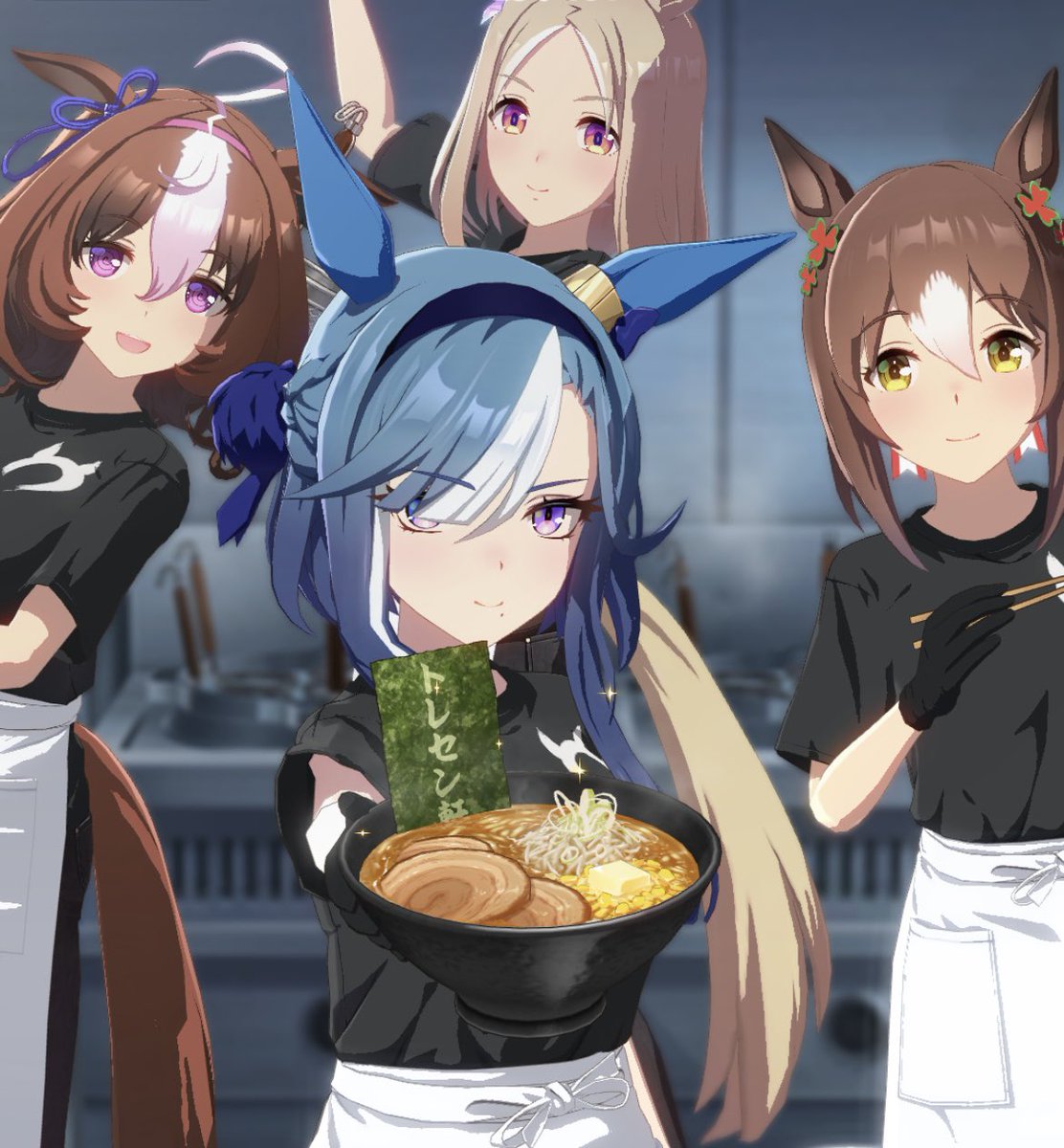 Admire_G6's tweet photo. ギミックあまり理解してないけど
ラーメン作ってるアドグルが素敵◎
【ウマ娘さんも可愛かった⭐️5】 https://t.co/HAVoqg4qBj